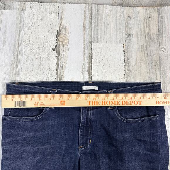 Eileen Fisher Dark Wash Straight Leg Jeans – Size 12 – MSRP $188 - Picture 7 of 8